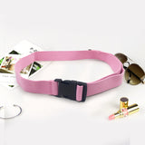 Fashion Black Canvas Belt for Women Casual Female Waist Belts with Plastic Buckle Harajuku Solid Color Long Belts ceinture femme