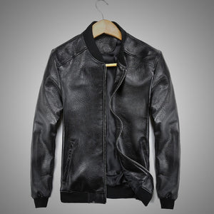 Men's sheepskin Coat Winter Genuine Leather Jacket For Men Motorcycle Bomber Jacket Natural Real Leather Male Aviator 2019