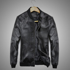 Men's sheepskin Coat Winter Genuine Leather Jacket For Men Motorcycle Bomber Jacket Natural Real Leather Male Aviator 2019
