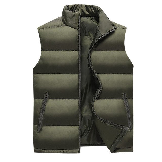 2019 Camouflage Vest Mens Winter Waistcoat Male Sleeveless Jacket Man Atumn Windbreak Casual Vests Slim Fit Outwear Vest Men 6XL