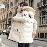 long parkas winter jacket men 2019 New warm Windproof Casual Outerwear Padded Cotton Coat Big Pockets High Quality Parkas Men