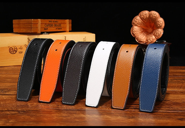 Luxury Designer Brand H Belt High Quality Classic H Buckle Real Genuine Leather Men Women Belt