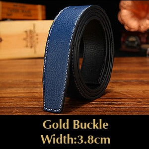 Luxury Designer Brand H Belt High Quality Classic H Buckle Real Genuine Leather Men Women Belt