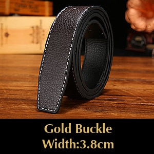 Luxury Designer Brand H Belt High Quality Classic H Buckle Real Genuine Leather Men Women Belt