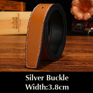 Luxury Designer Brand H Belt High Quality Classic H Buckle Real Genuine Leather Men Women Belt