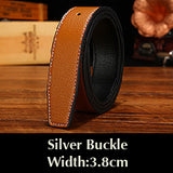 Luxury Designer Brand H Belt High Quality Classic H Buckle Real Genuine Leather Men Women Belt