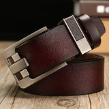 [LFMB]belt male leather belt men strap male genuine leather luxury pin buckle belts for men belt Cummerbunds ceinture homme